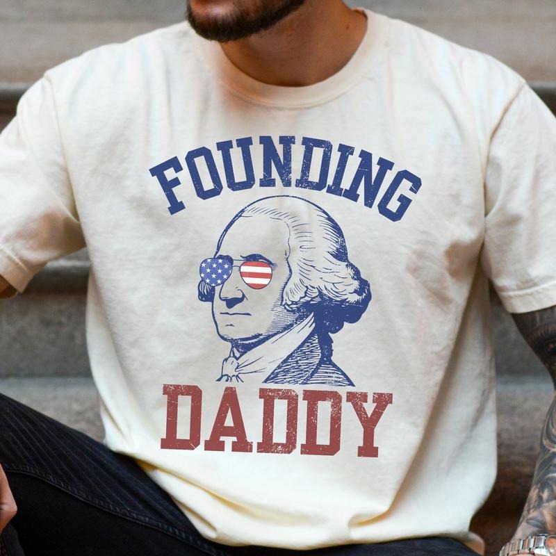4th July George Washington History Teacher Fourth - Adult & Kids T-Shirts, Sweatshirts & Hoodies apparel design preview 1