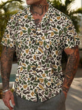 Camo Print Short Sleeve Regular Fit Casual Comfy Top - Adult & Kids T-Shirts, Sweatshirts & Hoodies apparel design preview 1