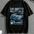 Cartoon Car Print Round Neck Streetwear Summer Top - Adult & Kids T-Shirts, Sweatshirts & Hoodies apparel design preview 1