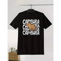 Casual Short Sleeve Hallowine CAPYBARA Print - Adult & Kids T-Shirts, Sweatshirts & Hoodies apparel design preview 1