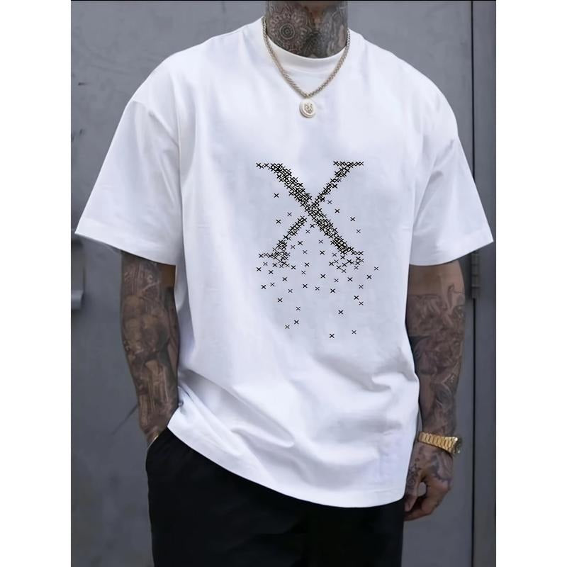 Classic White Cotton X Letter Soft Breathable Durable - Adult & Kids T-Shirts, Sweatshirts & Hoodies apparel design preview 1