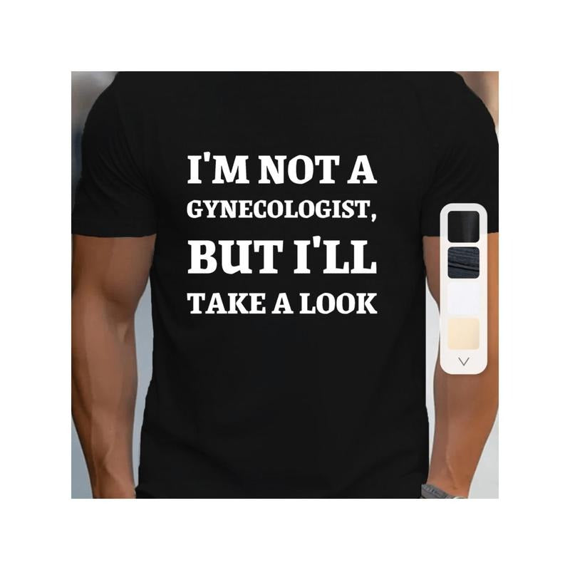 Cotton Crew Neck "I'M Not Gynecologist But I'Ll Take - Adult & Kids T-Shirts, Sweatshirts & Hoodies apparel design preview 1