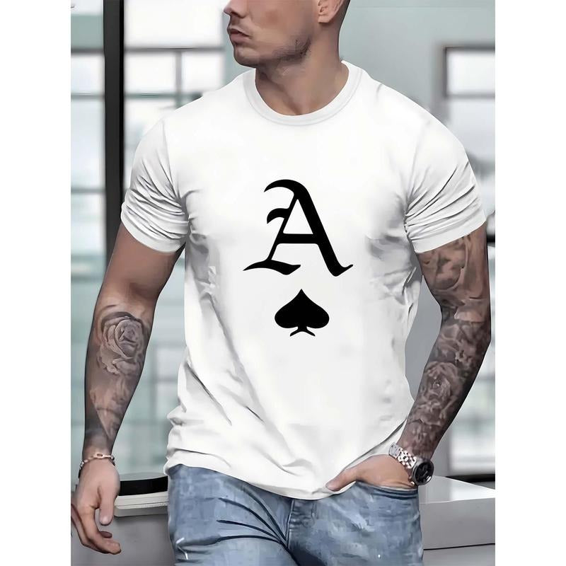 Crew Neck Short Sleeves "Ace Spades" Print Casual - Adult & Kids T-Shirts, Sweatshirts & Hoodies apparel design preview 1