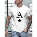 Crew Neck Short Sleeves "Ace Spades" Print Casual - Adult & Kids T-Shirts, Sweatshirts & Hoodies apparel design preview 1