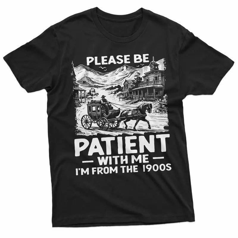Funny I Am 1900s Papa Dad Grandpa Short Sleeve - Adult & Kids T-Shirts, Sweatshirts & Hoodies apparel design preview 1