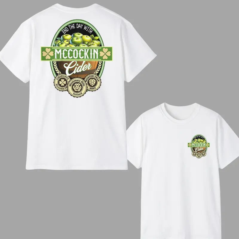 Humorous McCockin Cider Casual Vintage - Adult & Kids T-Shirts, Sweatshirts & Hoodies apparel design preview 1