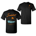 Landscape Letter Print Drop Shoulder Casual Round - Adult & Kids T-Shirts, Sweatshirts & Hoodies apparel design preview 1
