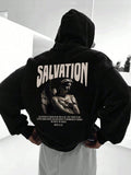 Letter Angel Print Drop Shoulder Casual Regular Fit - Adult & Kids T-Shirts, Sweatshirts & Hoodies apparel design preview 1