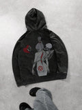 Letter Print Washed Regular Fit Casual Street Soft - Adult & Kids T-Shirts, Sweatshirts & Hoodies apparel design preview 1