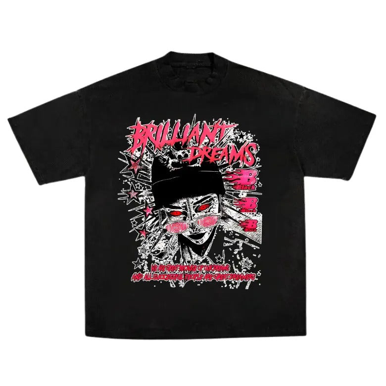 Portrait Print Short Sleeve Suitable Daily Spring - Adult & Kids T-Shirts, Sweatshirts & Hoodies apparel design preview 1