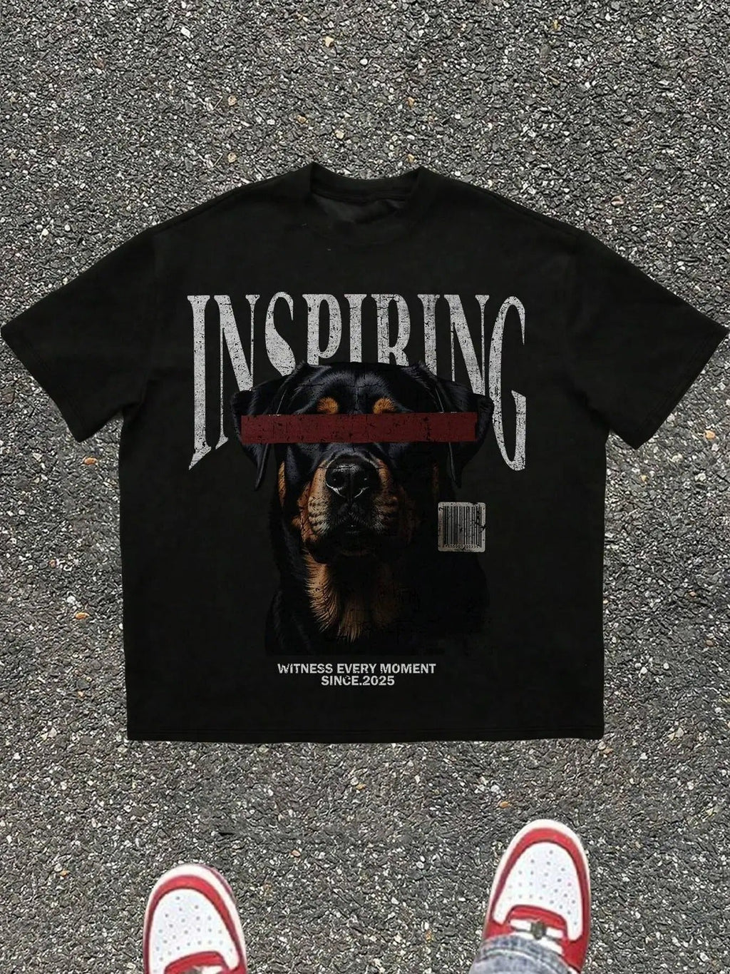 Regular Fit Dog Letter Print Round Neck Casual Short - Adult & Kids T-Shirts, Sweatshirts & Hoodies apparel design preview 1