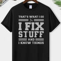Regular Fit Letter Print Round Neck Summer Clothes - Adult & Kids T-Shirts, Sweatshirts & Hoodies apparel design preview 1