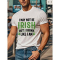 St. Patrick'S Day "Irish Like Me" Casual Blue Cotton - Adult & Kids T-Shirts, Sweatshirts & Hoodies apparel design preview 1
