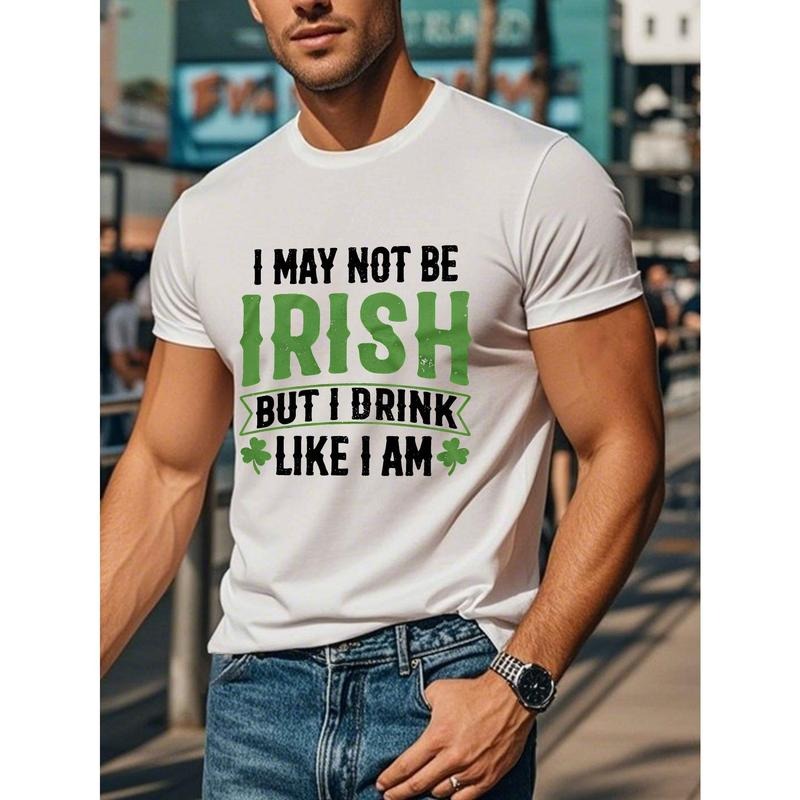 St. Patrick'S Day "Irish Like Me" Casual Blue Cotton - Adult & Kids T-Shirts, Sweatshirts & Hoodies apparel design preview 1