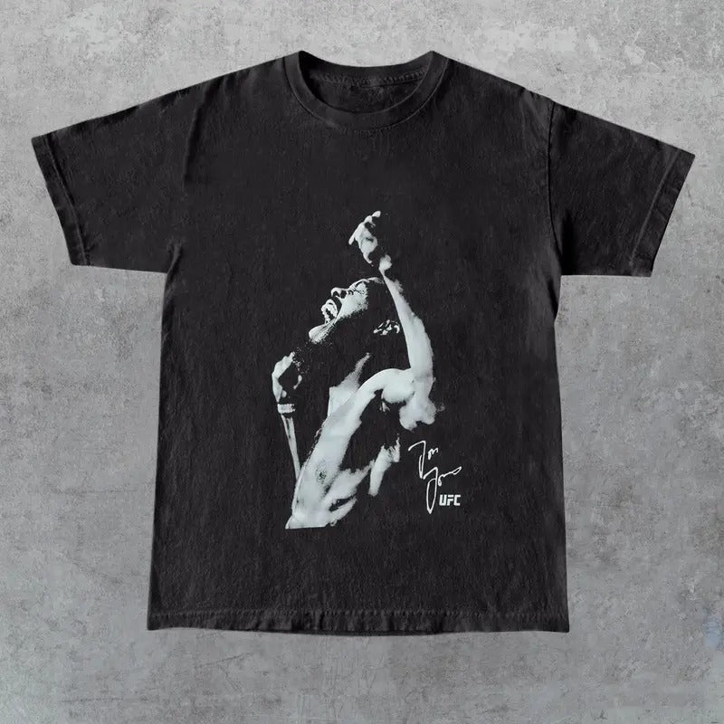 UFC Bone Jones Roar Multicolor Menswear Top - Adult & Kids T-Shirts, Sweatshirts & Hoodies apparel design preview 1