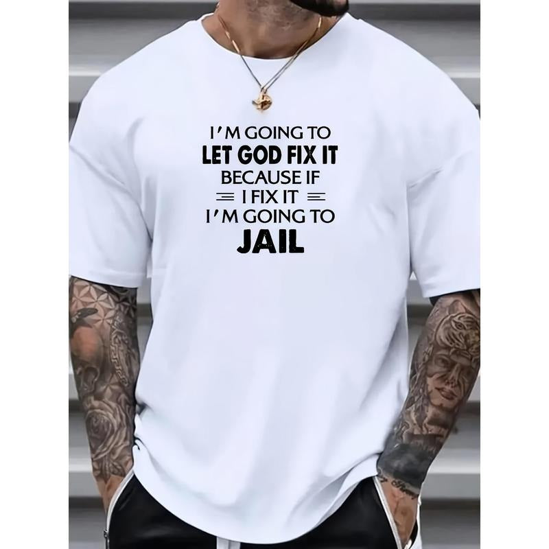 Vibrant Print Let God Fix Comfortable Relaxed Fit - Adult & Kids T-Shirts, Sweatshirts & Hoodies apparel design preview 1