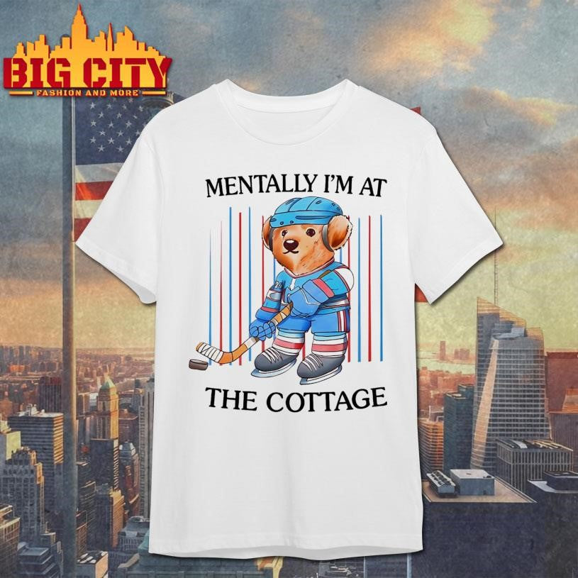 Mentally I'm At The Cottage - Adult & Kids T-Shirts, Sweatshirts & Hoodies apparel design preview 1
