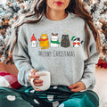 Meowy Happy Cat Year Funny Cats Lover - Adult & Kids T-Shirts, Sweatshirts & Hoodies apparel design preview 1