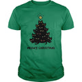 Meowy Christmas Tree - Adult & Kids T-Shirts, Sweatshirts & Hoodies apparel design preview 1