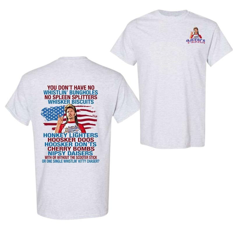 Merica You Don'T Have No Whistlin' Bungholes Spleen - Adult & Kids T-Shirts, Sweatshirts & Hoodies apparel design preview 1