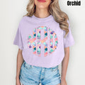 Mermaid Monogram Comfort Colors 'NLB' - Adult & Kids T-Shirts, Sweatshirts & Hoodies apparel design preview 1