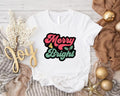 Merry Bright Cute Xmas Party Winter - Adult & Kids T-Shirts, Sweatshirts & Hoodies apparel design preview 1