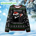 Merry Cat-mas I Found This Humer Ugly Christmas Sweater - Holiday Gift product image