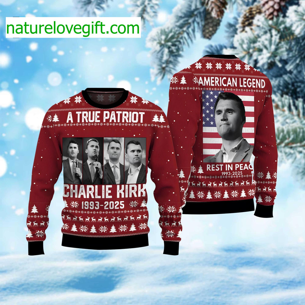 Merry Chaos-mas Twas The Fest M’lord Ugly Christmas Sweater - Holiday Gift product image