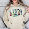 Merry 90s Movies Vintage Retro Xmas Family Reunion - Adult & Kids T-Shirts, Sweatshirts & Hoodies apparel design preview 1