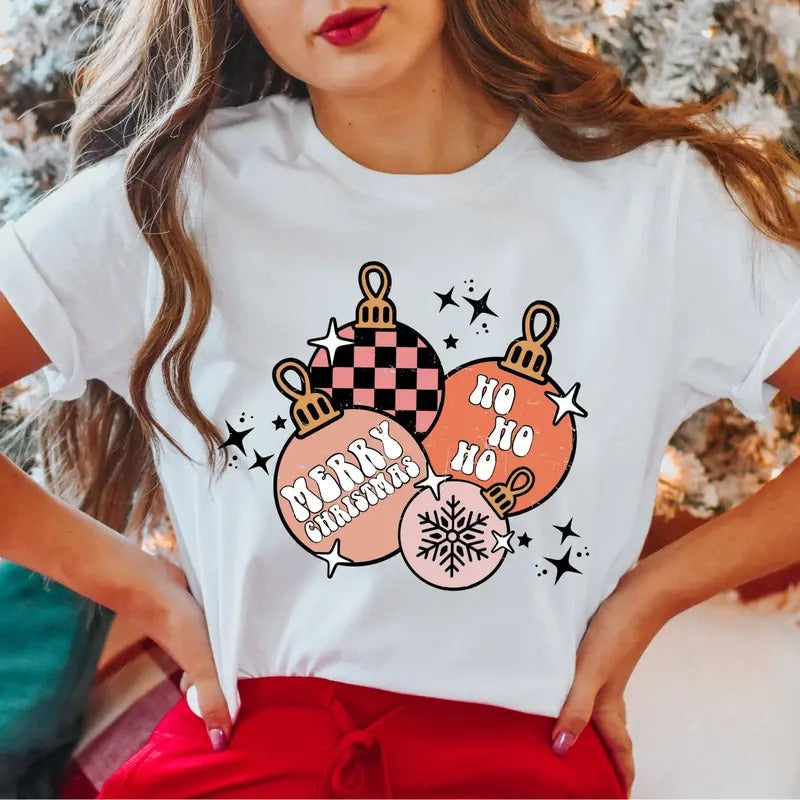 Merry Bomb Party Vacay Xmas Short Sleeve - Adult & Kids T-Shirts, Sweatshirts & Hoodies apparel design preview 1