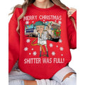 Merry Trump Shitter Was Full Sweashirt Vintage Casual - Adult & Kids T-Shirts, Sweatshirts & Hoodies apparel design preview 1