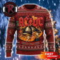 Merry Christmas Jingle Hells Bells ACDC Ugly Christmas Sweater - Holiday Gift product image