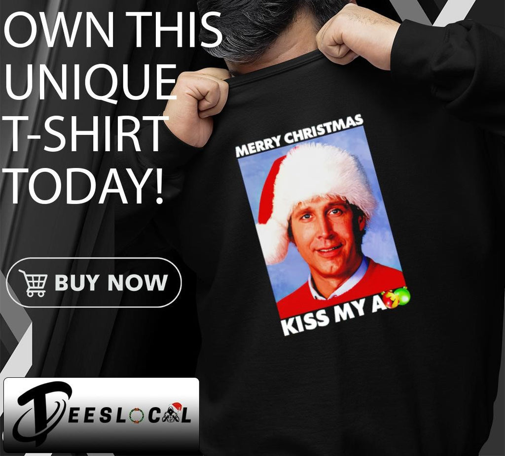 Merry Christmas Kiss My Ass Clark Griswold Christmas Sweater - Holiday Gift product image