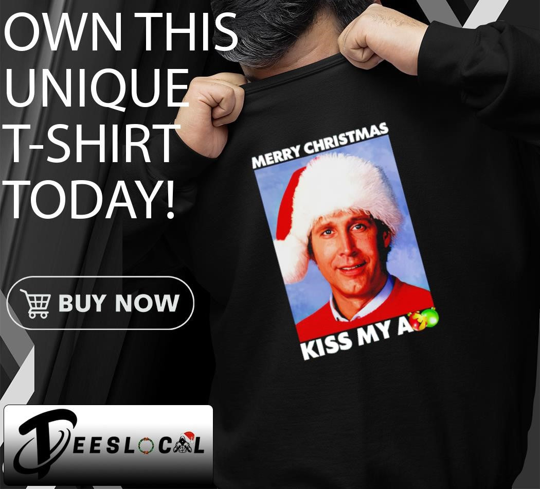 Merry Christmas Kiss My Ass Clark Griswold Christmas Sweater - Holiday Gift product image
