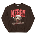 Merry Labradoodle Dog Festive Custom - Adult & Kids T-Shirts, Sweatshirts & Hoodies apparel design preview 1