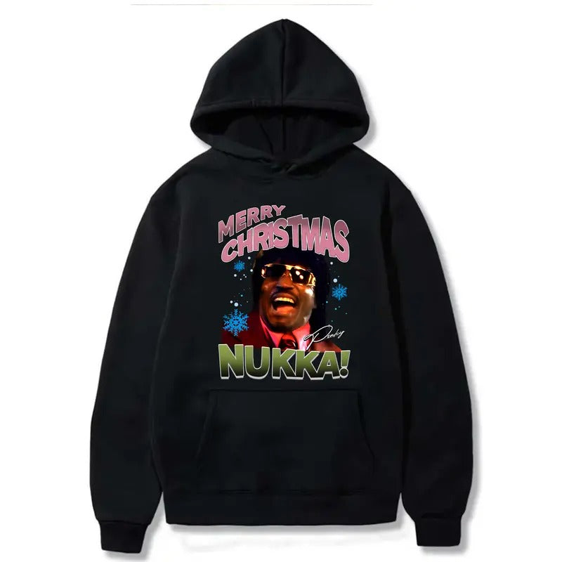 Merry Nuukka Ugly Xmas Pinky Friday - Adult & Kids T-Shirts, Sweatshirts & Hoodies apparel design preview 1