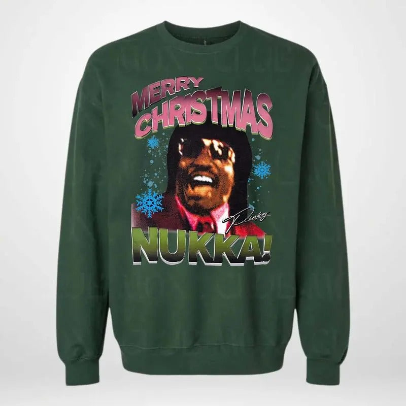 Merry Nyukka Ugly Xmas Nugga Pinky Friday - Adult & Kids T-Shirts, Sweatshirts & Hoodies apparel design preview 1