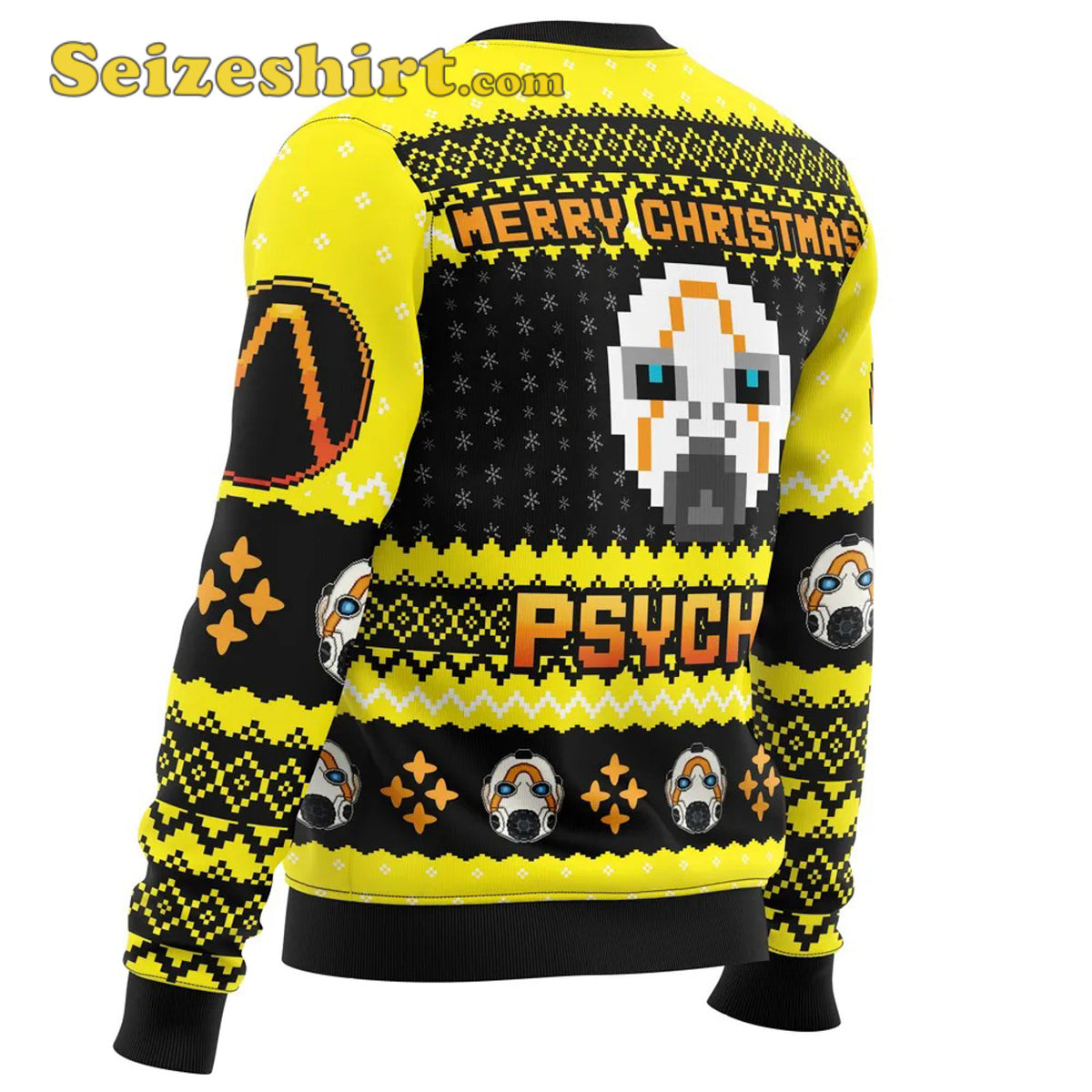 Merry Christmas Psychos Borderlands Boys Christmas Sweater - Holiday Gift product image 3