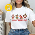 Merry Fetch Mas Capybara Santa Claus Funny Animal - Adult & Kids T-Shirts, Sweatshirts & Hoodies apparel design preview 1