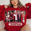 Merry Trumpmas Trump Xmas Cotton - Adult & Kids T-Shirts, Sweatshirts & Hoodies apparel design preview 1