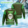 Merry Weedmas Ugly Christmas Sweater - Holiday Gift product image
