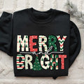 Merry Bright Family Sweatshirtstyle{N002}3 - Adult & Kids T-Shirts, Sweatshirts & Hoodies apparel design preview 1