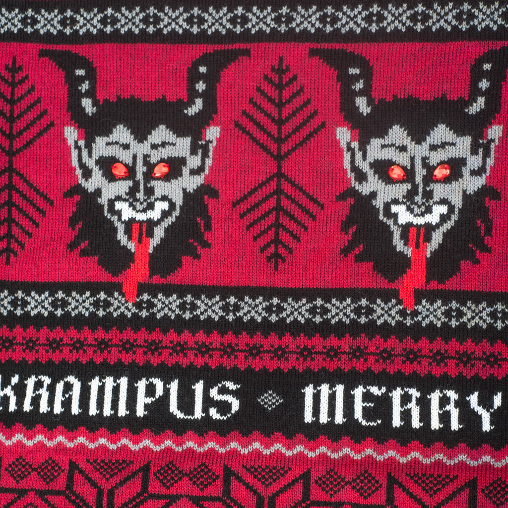 Women's Merry Krampus Adult Ugly Christmas Sweater - Holiday Gift product image 2