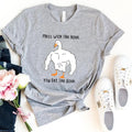 Mess Honk You Get Bonk Funny Duck Goose Lover Meme - Adult & Kids T-Shirts, Sweatshirts & Hoodies apparel design preview 1