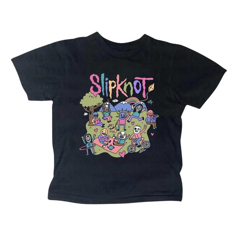 Metal Gothic Rock Band Baby Y2k Top Streetwear - Adult & Kids T-Shirts, Sweatshirts & Hoodies apparel design preview 1