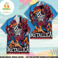 Metallica M72 Virginia Tech Mascot Hawaiian 2026 - Adult & Kids T-Shirts, Sweatshirts & Hoodies apparel design preview 1