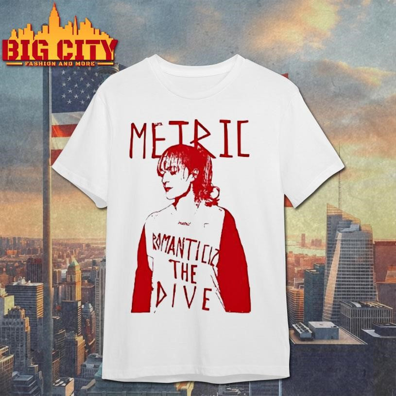 Metric Romanticize The Dive - Adult & Kids T-Shirts, Sweatshirts & Hoodies apparel design preview 1