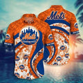Mets Flower Aloha Tropical Hawaiian - Adult & Kids T-Shirts, Sweatshirts & Hoodies apparel design preview 1