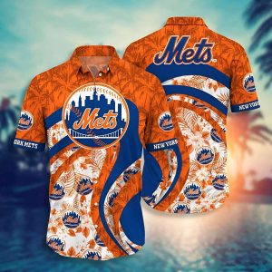 Mets Flower Aloha Tropical Hawaiian - Adult & Kids T-Shirts, Sweatshirts & Hoodies apparel design preview 1