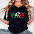 Mexicans Ain'T Going Anywhere MAGA Immigration Latina - Adult & Kids T-Shirts, Sweatshirts & Hoodies apparel design preview 1